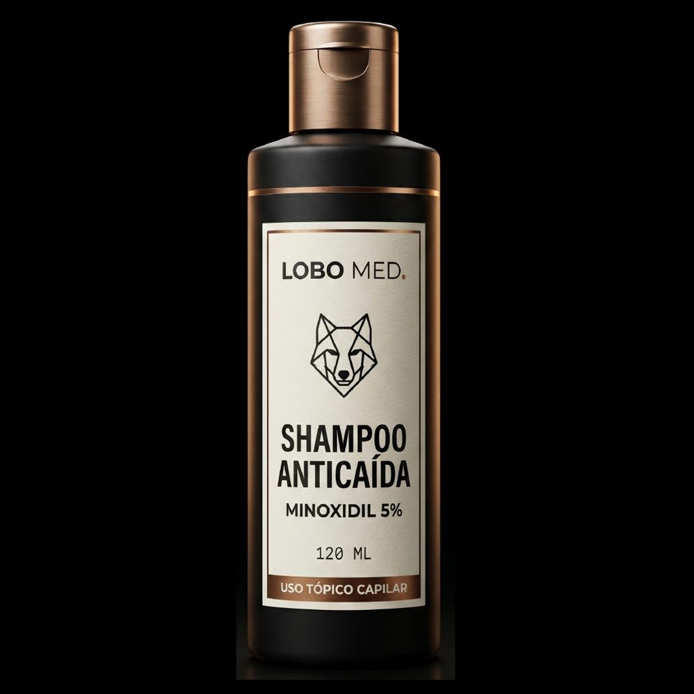 Shampoo Minoxidil 5% LOBO MED 120ml